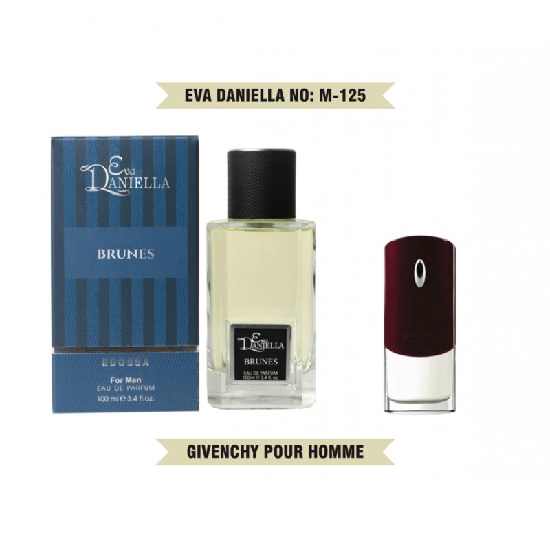 Міні парфум EVA DANIELLA NO: M 125 GIVENCHY POUR HOMME 100 мл (edossa)