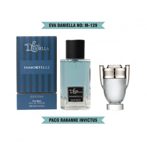 Міні парфум EVA DANIELLA NO: M-129 PACO RABANNE INVICTUS 100 мл (edossa)