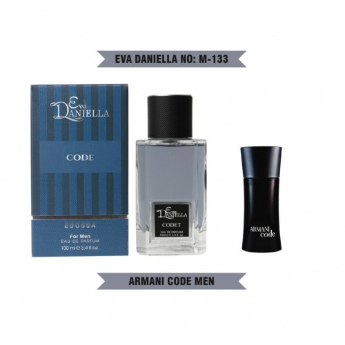 Мини парфюм EVA DANIELLA NO: M 133 ARMANI CODE MEN 100 мл (edossa)