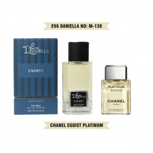 Міні парфум EVA DANIELLA NO: M-139	CHANEL EGOISTE PLATINUM 100 мл (edossa)