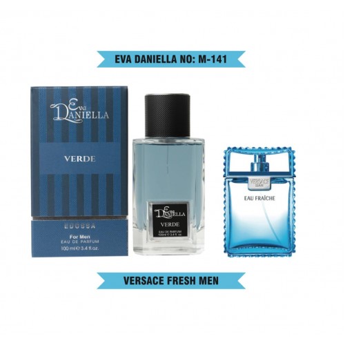 Міні парфум EVA DANIELLA NO: M 141 VERSACE FRESH MEN 100 мл (edossa)