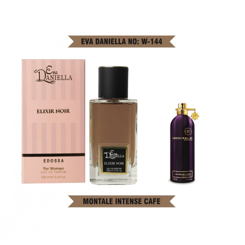 Міні парфум EVA DANIELLA NO: W 144 MONTALE INTENSE CAFE 100 мл (edossa)