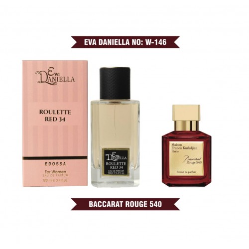 Міні парфум EVA DANIELLA NO: W 146 KURKDIJAN BACCARAT ROUGE 540 100 мл (edossa)