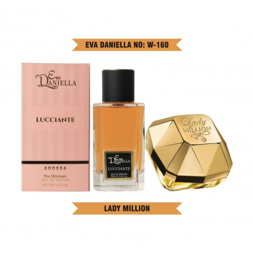 Міні парфум EVA DANIELLA NO: W 160 Paco Rabanne Lady Million 100 мл (edossa)