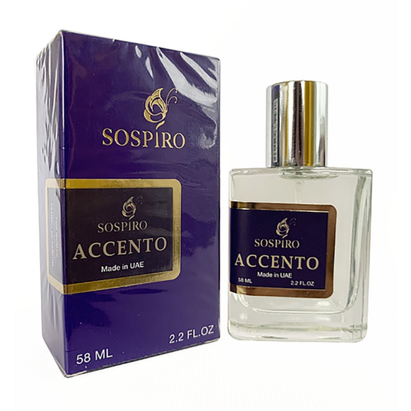Мини парфюм SOSPIRO-ACCENTO FOR WOMAN 58мл (тестер NEWLY)
