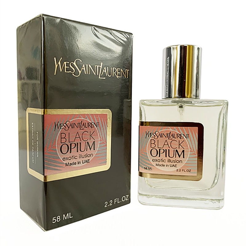 Мини парфюм YVES SAINT LAURENT BLACK OPIUM EXOTIC ILLUSION 58мл (тестер NEWLY)