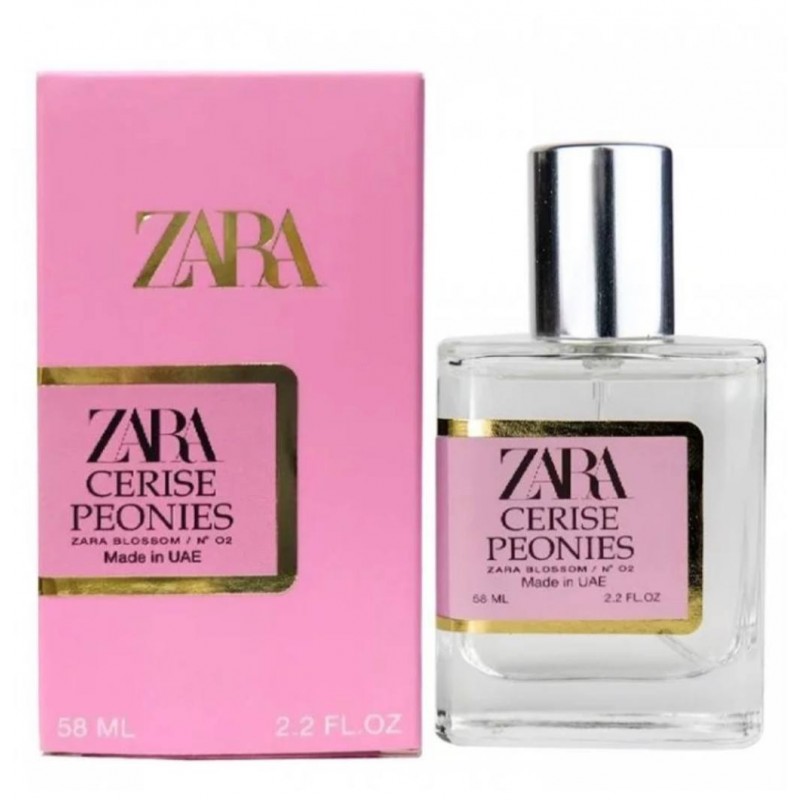 Мини парфюм Zara №02 Cerise Peonies 58мл N582(тестер NEWLY)