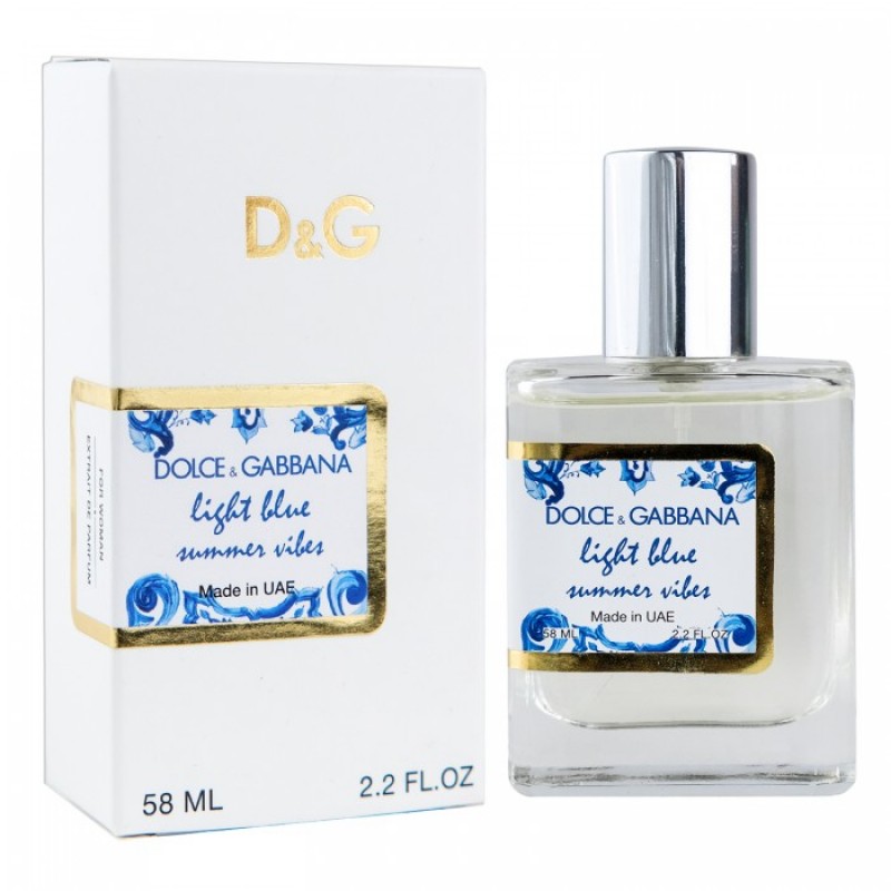 Міні парфум Dolce&Gabbana Light Blue Summer Vibes 58мл N610 (тестер NEWLY)