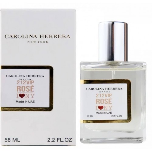 Мини парфюм Carolina Herrera 212 VIP Rose NY 58мл N609(тестер NEWLY)