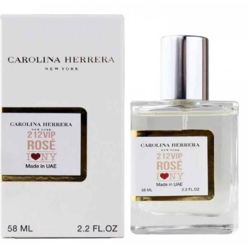 Міні парфум Carolina Herrera 212 VIP Rose NY 58мл N609(тестер NEWLY)