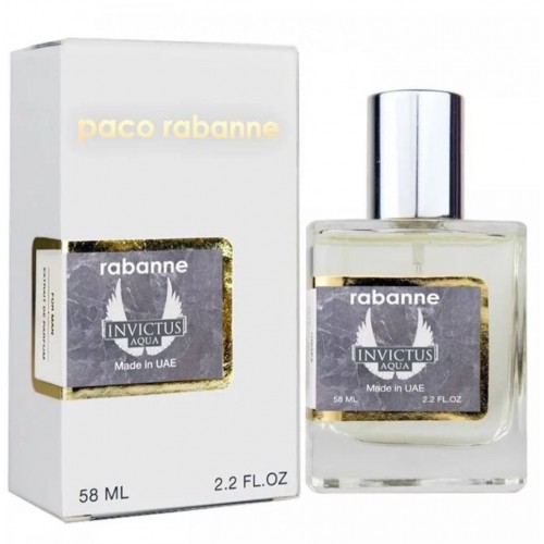 Мини парфюм Paco Rabanne Invictus Aqua 2024 58мл N758(тестер NEWLY)