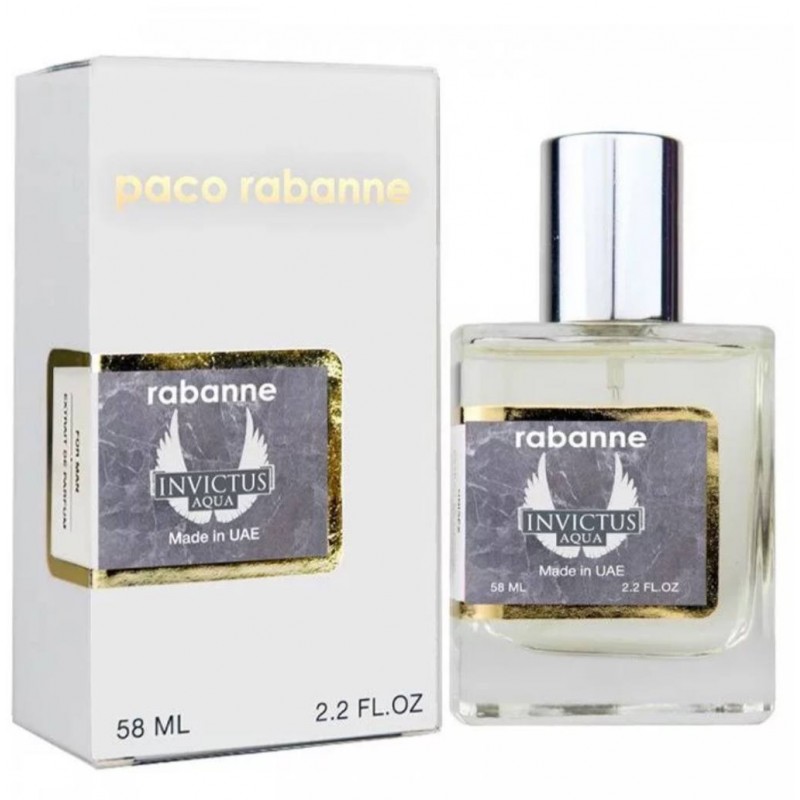Міні парфум Paco Rabanne Invictus Aqua 2024 58мл N758(тестер NEWLY)