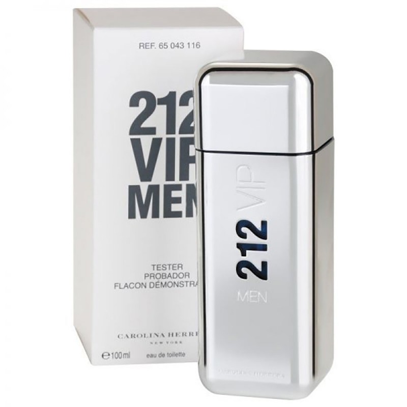 Тестер CAROLINA HERERRA 212 VIP MEN 100 мл (ОАЕ)
