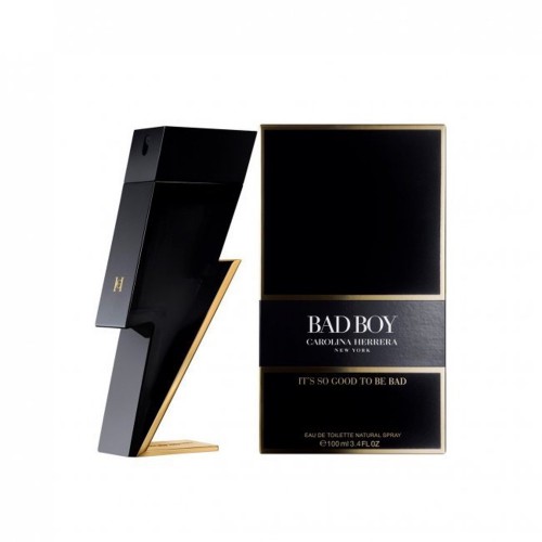 Парфюм Carolina Herrera Bad Boy 100 мл (уценка,разбитая крышка) (люкс копия)