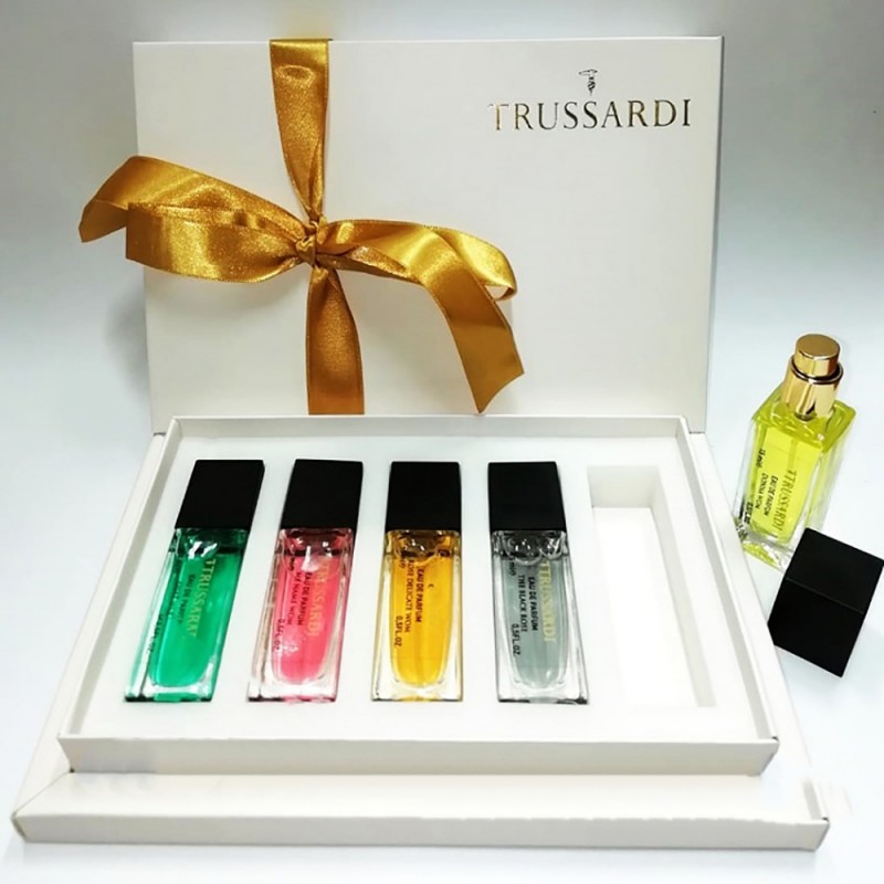 Набор мини парфюмов TRUSSARDI 5 по 15мл