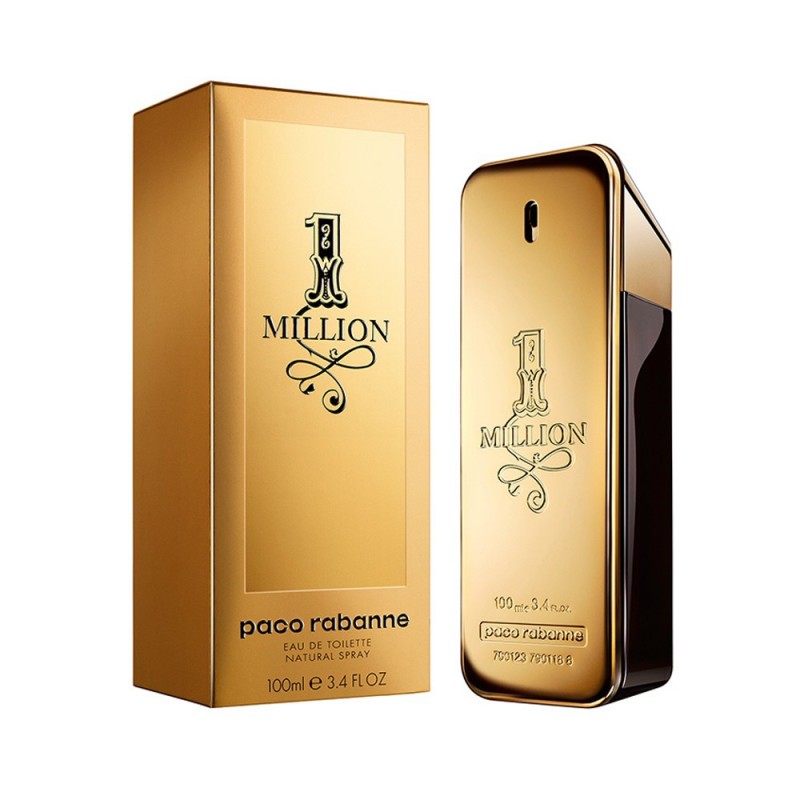 Парфюм Paco Rabanne 1 One Million Eau de Toilette 100 мл (примятые коробки) (с магнитной лентой) (люкс копия)
