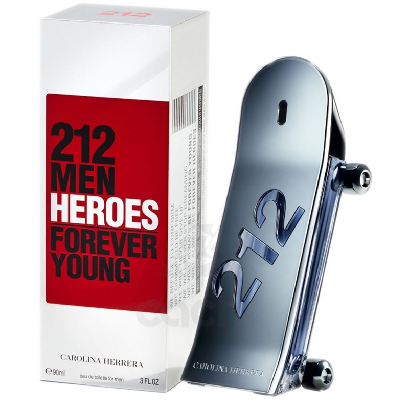Парфум Carolina Herrera 212 Men Heroes Forever Young  Eau de Toilette 90 мл (люкс копія)