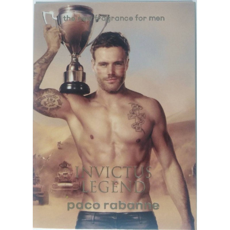 Парфум Paco Rabanne Invictus Legend Eau de Parfum 100 мл (з магнітною стрічкою) (люкс копія)