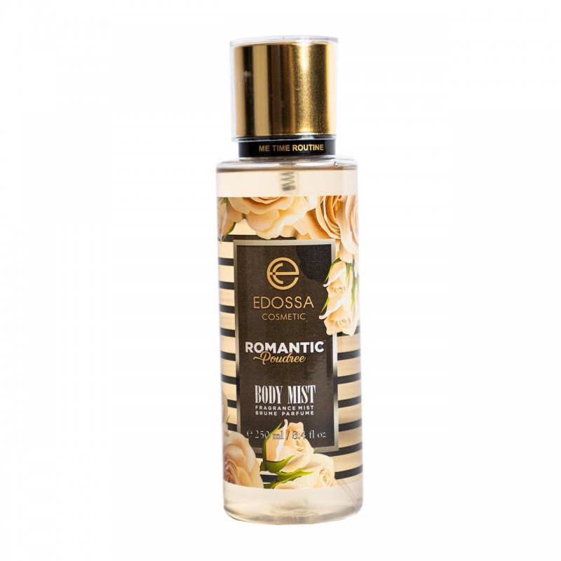 Body Mist Romantic Poudree Edossa 250 ml