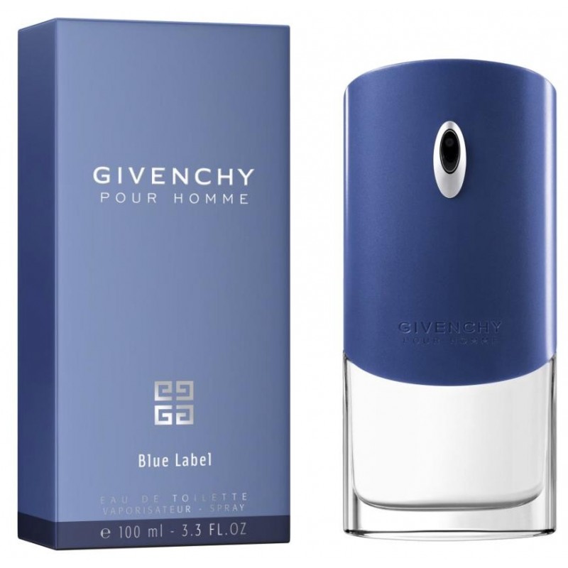 Парфум Givenchy Blue Label Pour Homme Eau de Toilette 100 мл (примяты коробки) (з магнітною стрічкою) (люкс копія)