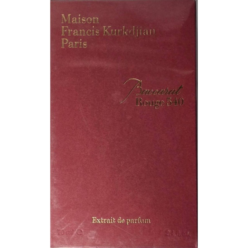 Парфум Maison Francis Kurkdjian Baccarat Rouge 540 Extrait de Parfum 70 мл (примяті коробки) (з магнітною стрічкою) (люкс копія)