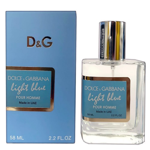 Міні парфум Dolce&Gabbana Light Blue Pour Homme 58мл N40(тестер NEWLY)