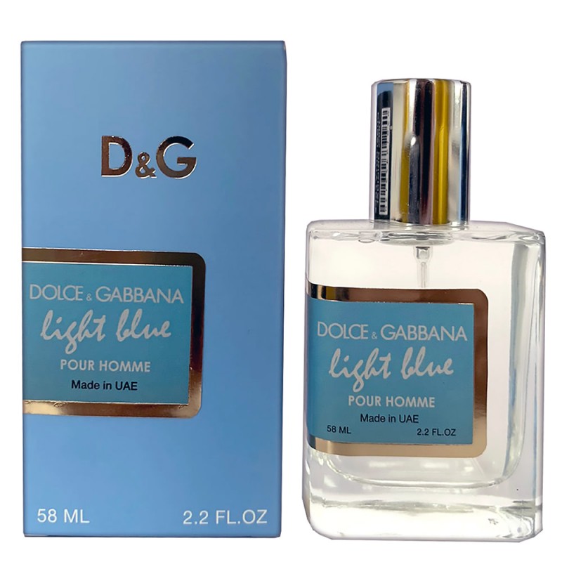 Міні парфум Dolce&Gabbana Light Blue Pour Homme 58мл N40(тестер NEWLY)