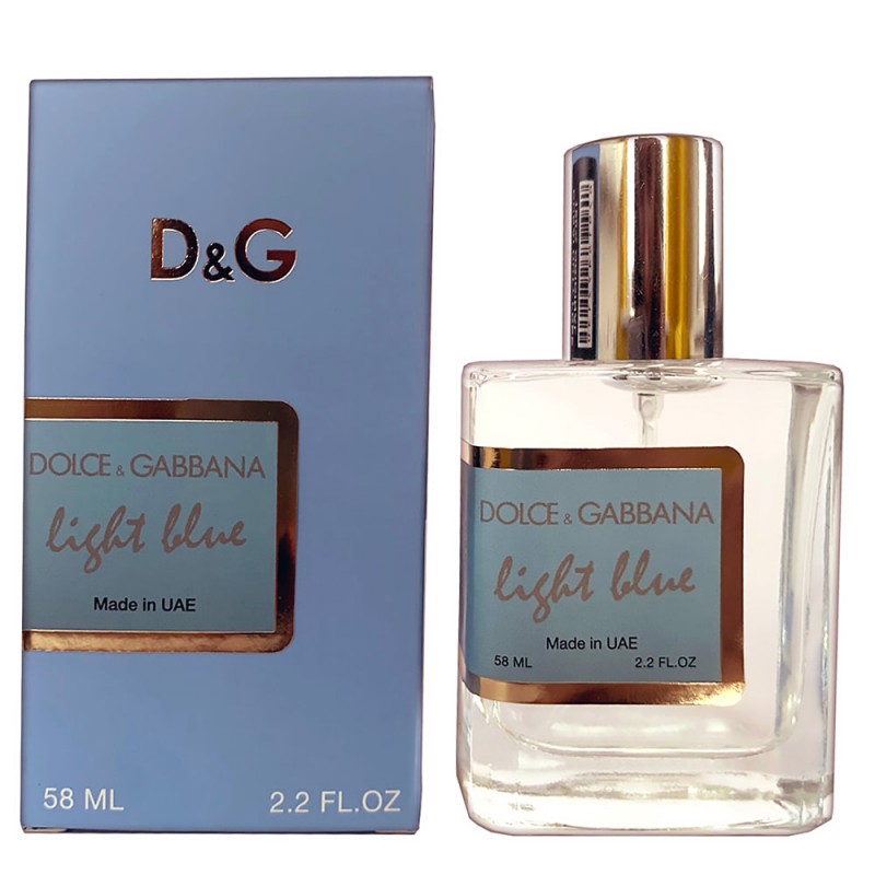Міні парфум Dolce&Gabbana Light Blue Woman 58мл N39(тестер NEWLY)