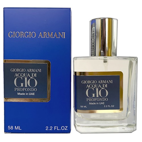Міні парфум Giorgio Armani Acqua di Gio Profondo 58мл N1008(тестер NEWLY)