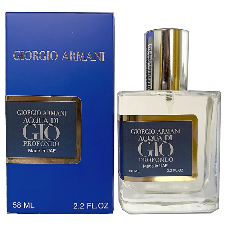 Мини парфюм Giorgio Armani Acqua di Gio Profondo 58мл N1008(тестер NEWLY)