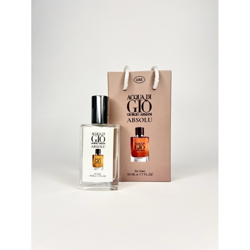 Мини парфюм Giorgio Armani Acqua Di Gio Absolu 50 мл (тестер bag)