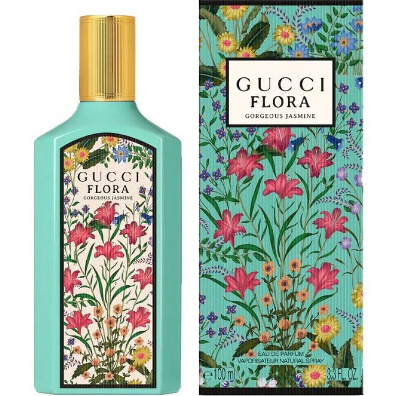 Парфум Gucci Flora Gorgeous Jasmine Eau de Parfum 100 мл К (з магнітною стрічкою) (люкс копія)