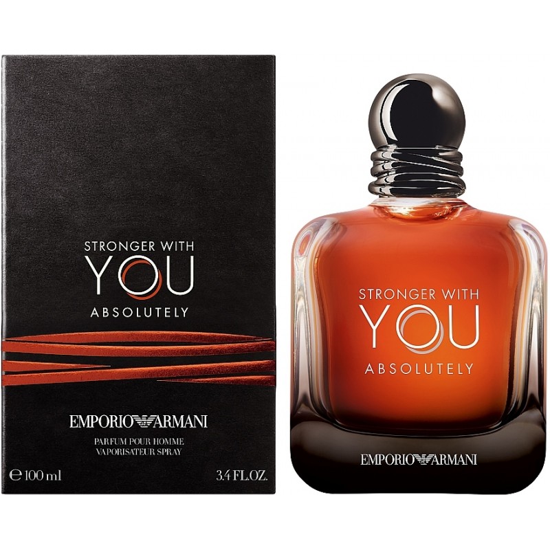 Парфум Giorgio Emporio Armani Stronger With You Absolutely Parfum 100 мл (з магнітною стрічкою) (люкс копія)