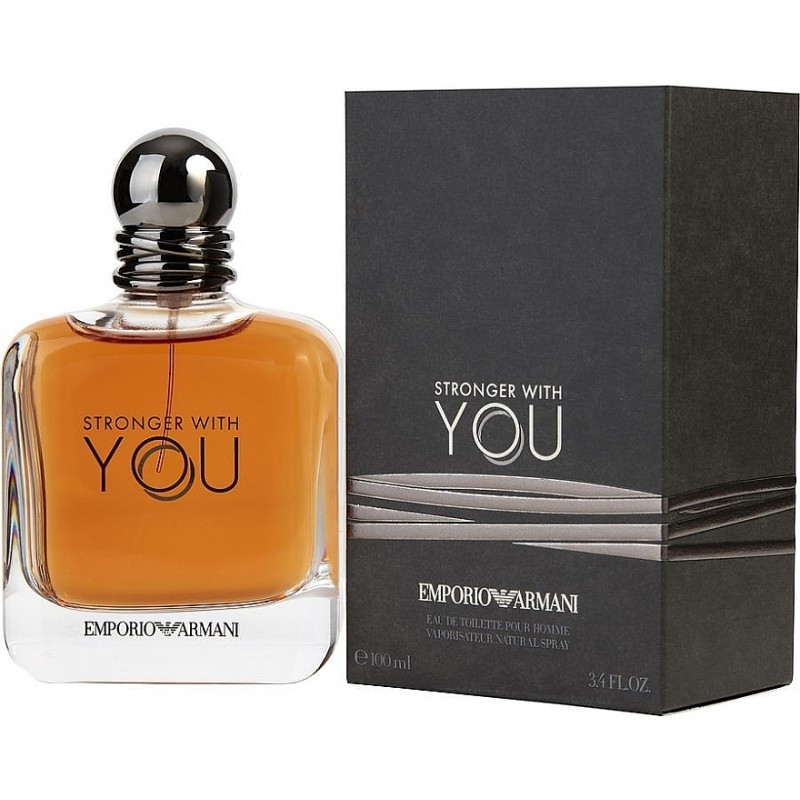 Парфум Giorgio Emporio Armani Stronger With You Pour Homme Eau de Toilette 100 мл (з магнітною стрічкою) (люкс копія)
