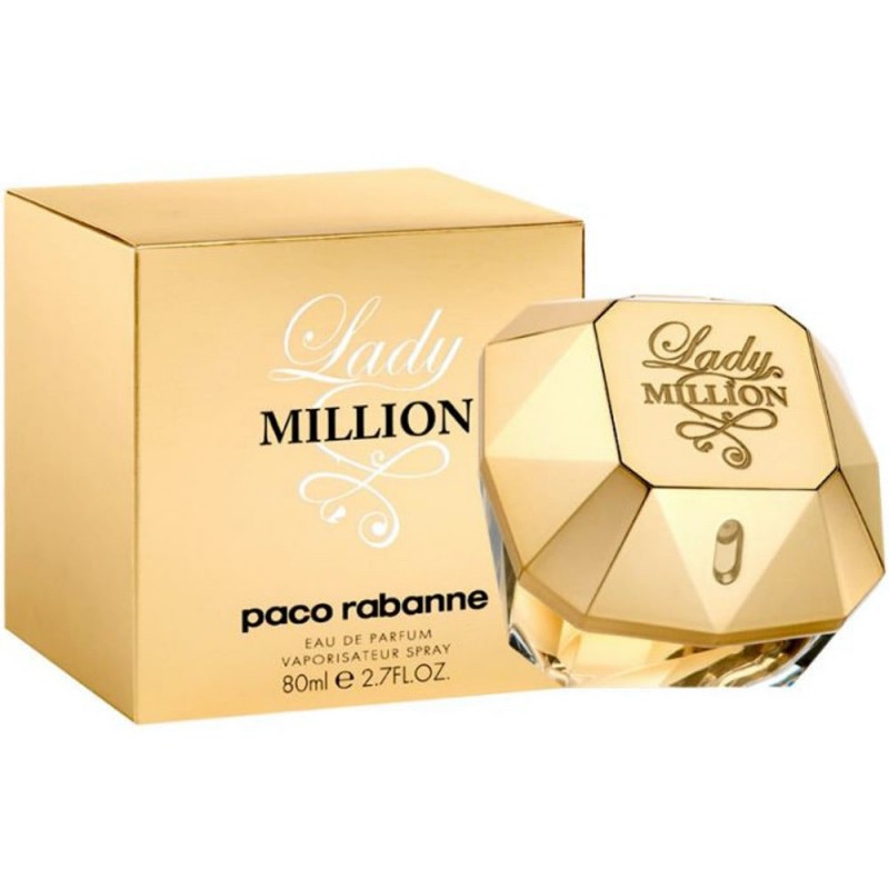 Парфум Paco Rabanne Lady Million Eau de Parfum 80 мл (з магнітною стрічкою) (люкс копія)