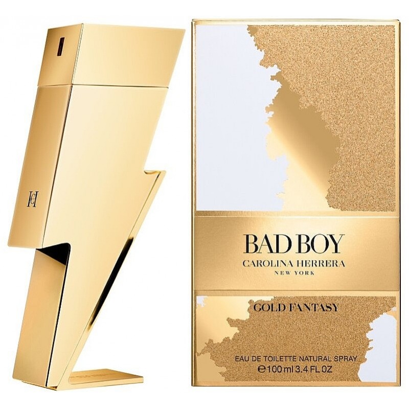 Парфум Carolina Herrera Bad Boy Gold Fantasy 100 мл (люкс копія)