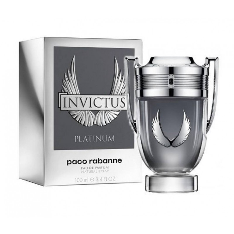 Парфум Paco Rabanne Invictus Platinum 100 мл (примяті коробки) (з магнітною стрічкою)  (люкс копія)