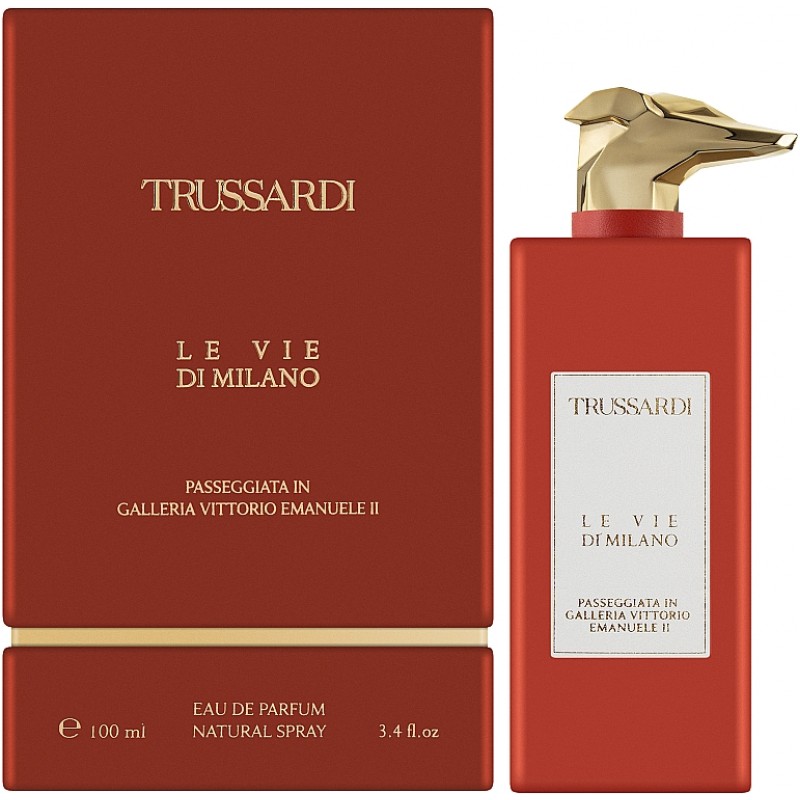 Парфум Trussardi Le Vie Di Milano Passeggiata In Galleria Vittorio Emanuele II Eau de Parfum 100 мл (з магнітною стрічкою) (люкс копія)