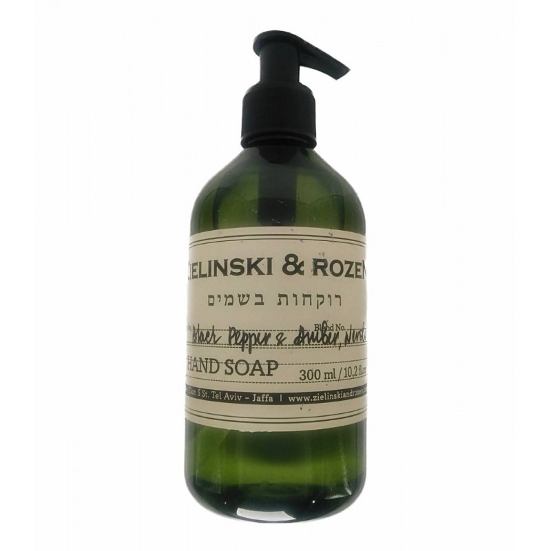 Мыло Zielinski & Rozen BLACK PEPPER & AMBER, NEROLI Hand Soap 300 мл