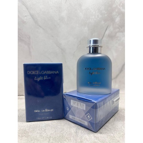 Парфюм Dolce Gabbana Light Blue Pour Homme Eau Intense 100 мл (с магнитной лентой) (люкс копия)