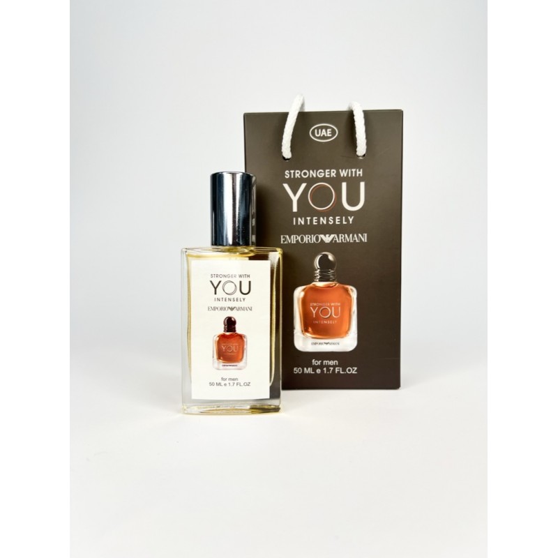 Міні парфум Giorgio Armani Stronger With You Intensely 50 мл (тестер bag)