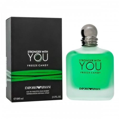 Парфюм Giorgio Armani Emporio Armani Stronger With You Freeze candy 100 мл (с магнитной лентой) (люкс копия)