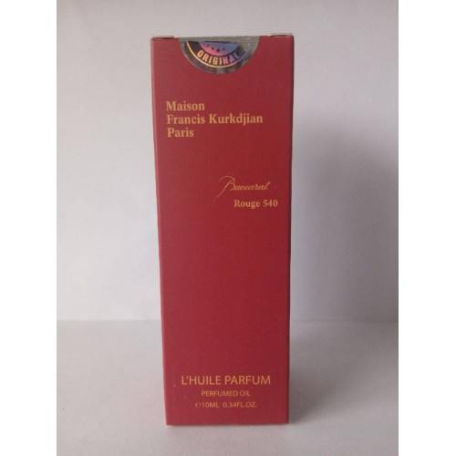 Парфюм Maison Francis Kurkdjian Baccarat Rouge 540 10 мл (20D) (масляные духи)