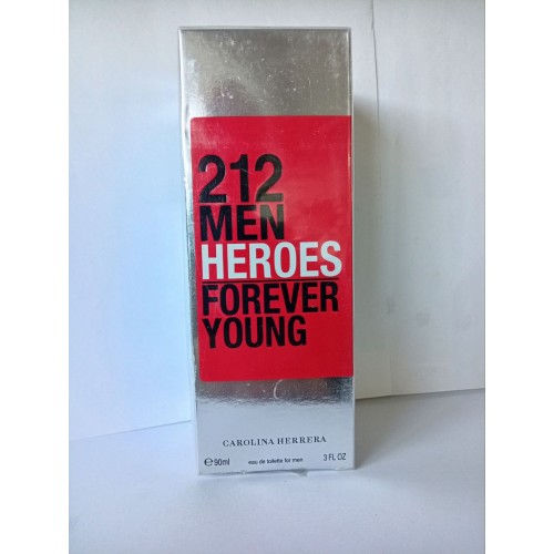 Парфюм Carolina Herrera 212 Men Heroes Forever Young 90 мл (уцененный товар) (люкс копия)