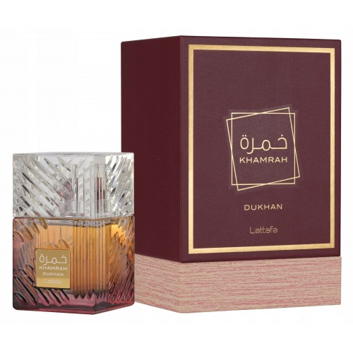 Парфюм аналог Lattafa Perfumes Khamrah Dukhan Eau de Parfum 100 мл A красный(копия духов)