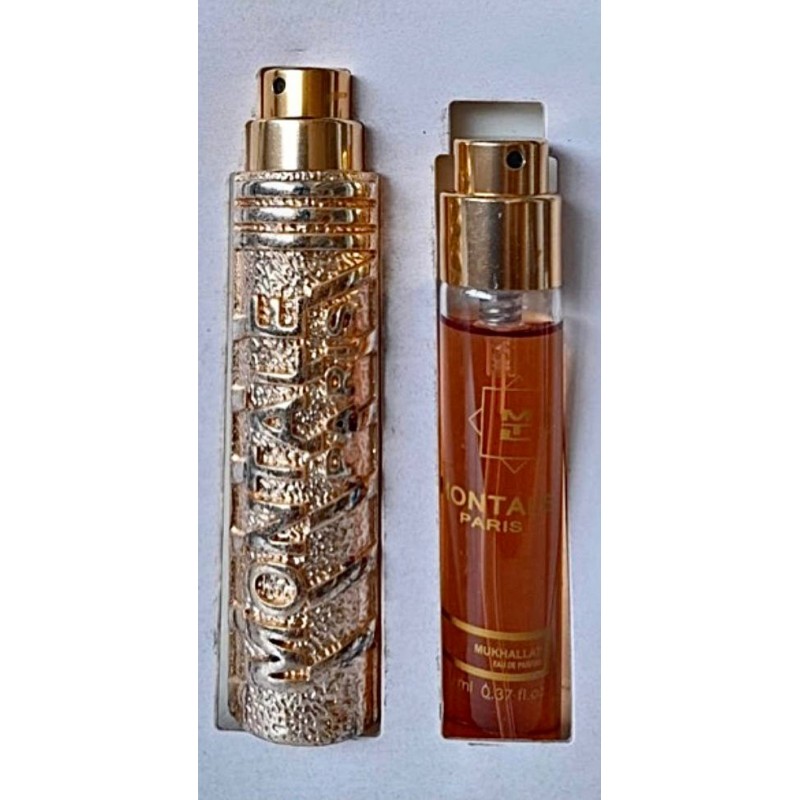 Миниатюра в золотом чехле Montale Mukhallat 11ml недолив