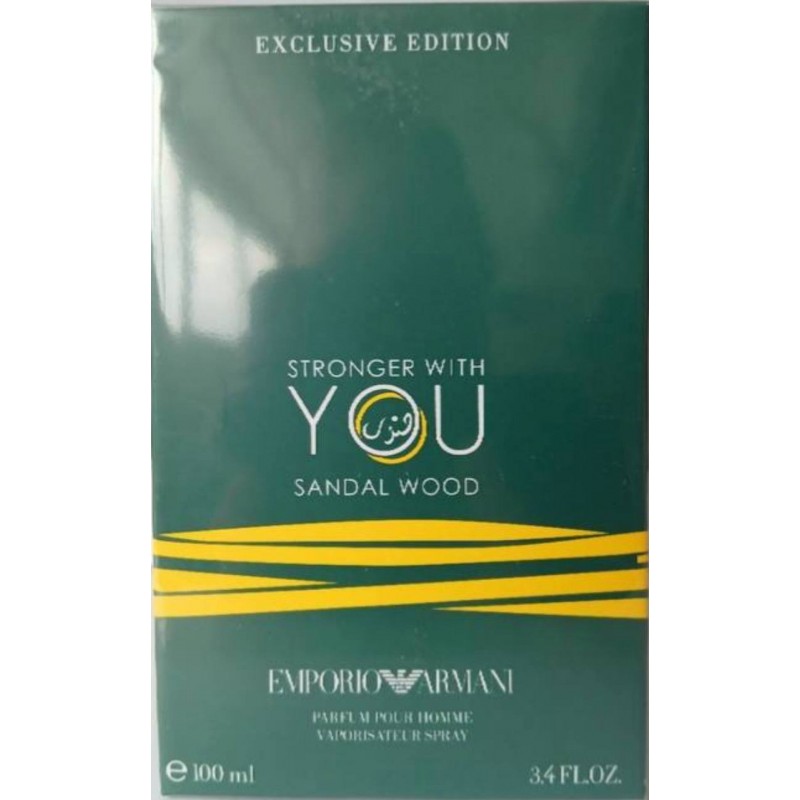 Парфум аналог Giorgio Armani Emporio Armani Stronger With You Sandal Wood parfum 100 мл Ч(копія парфумів)