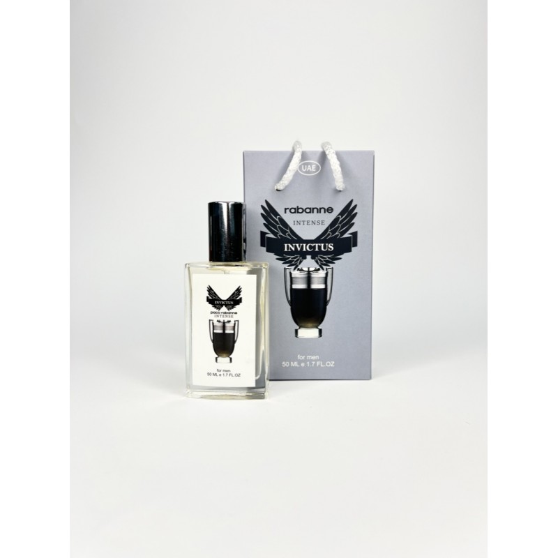 Мини парфюм Paco Rabanne Invictus Intense 50 мл (SM-349(тестер bag)