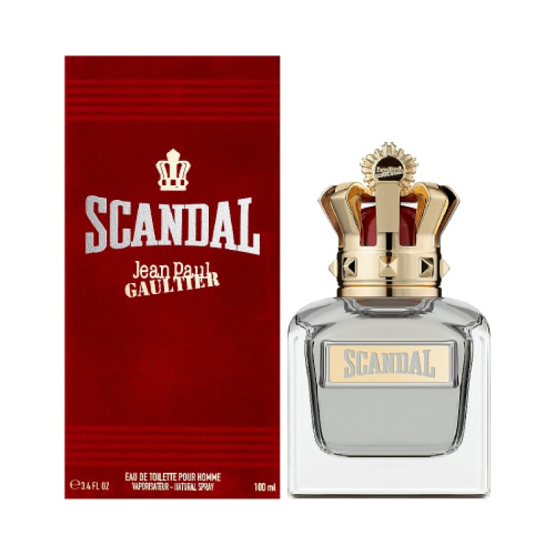 Парфум JEAN PAUL GAULTIER SCANDAL Pour Homme Toilette100 мл (з магнітною стрічкою) (люкс копія)