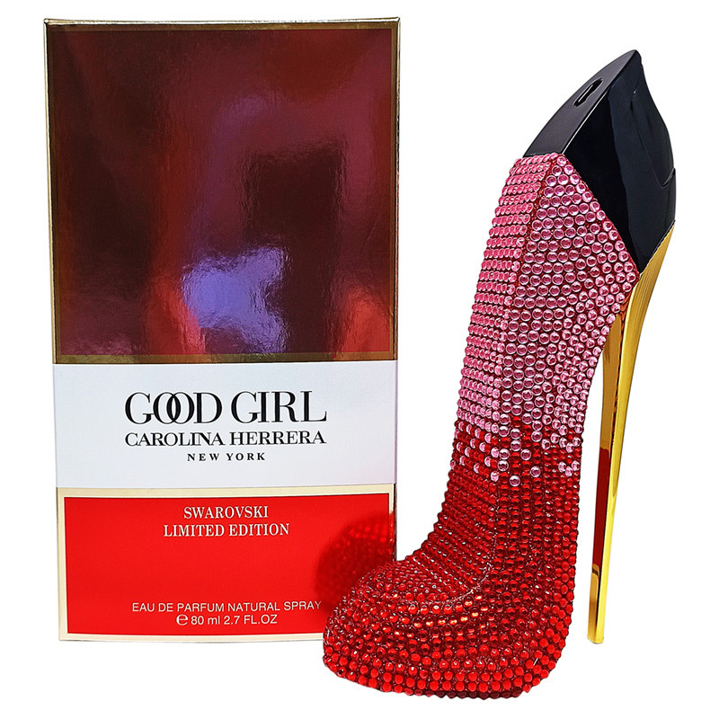 Парфум Carolina Herrera Good Girl Swarovski Limited Edition Eau De Parfum 80 мл (примяті) (з магнітною стрічкою) (люкс копія)